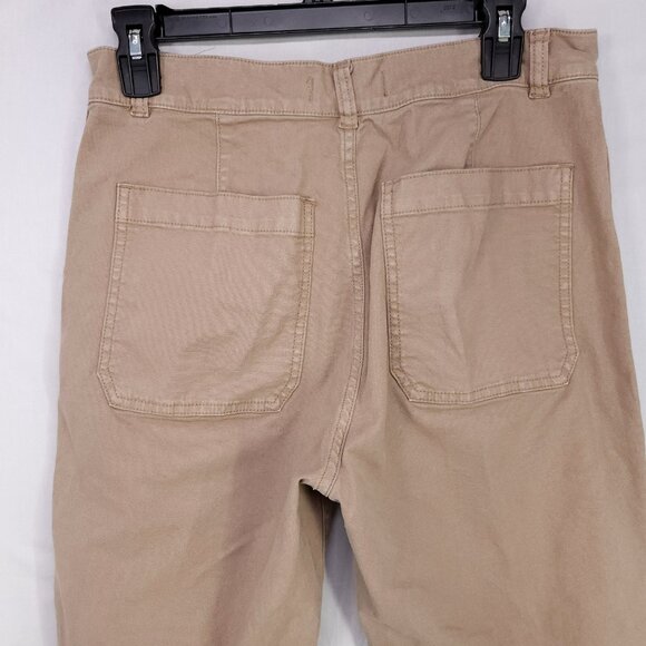 Madewell Jeans Size 28 Womens 90s Straight Utility Pants High Rise Stretch Canva - Picture 5 of 16